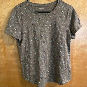 Old Navy EveryWear Floral Shirt